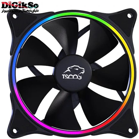 7CZjJ4awg3zxo22d فن کیس تسکو مدل GFAN 130 با نورپردازی ARGB - تصویر 2