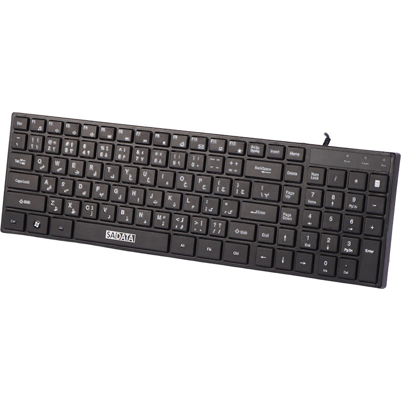 SADATA-SK-202-Wierd-Keyboard-(2) کیبورد SADATA SK-204