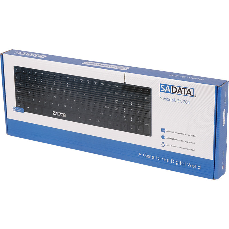SADATA-SK-202-Wierd-Keyboard-(3) کیبورد SADATA SK-204 - تصویر 3