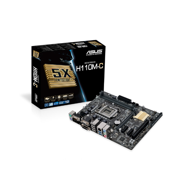 H110 M-C D4(2) مادربرد ایسوس مدل H110M-C DDR4 استوک