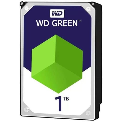 1TB HDD green wd هارد اچ دی دی اینترنال وسترن دیجیتال Green 1TB استوک - تصویر 1